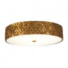  FM1158G-RD-20 - Mosaic 3-Light Flush in Gold