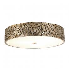  FM1158S-RD-20 - Mosaic 3-Light Flush in Silver