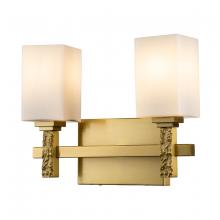  BB1101AGB-2 - Jack 2 Light Bath Bar in Aged Brass