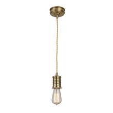  EL/DOUILLE/PAB - Douille Aged Brass Pendant