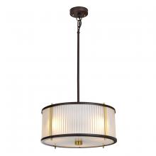  PD-CORONA3P-BAB - Corona 3 Light Pendant in Bronze