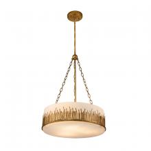  PD20319G-3 - Sawgrass Large Pendant in Gold Leaf