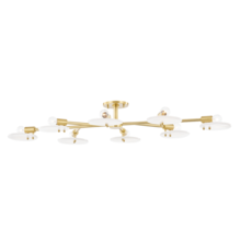  H428608-AGB - Giselle Semi Flush