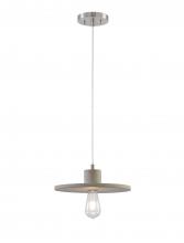 Minka George Kovacs P1883-084C - 1-LT PENDANT IN METAL W/CEMENT