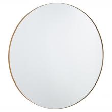  10-42-21 - 42" Round Mirror - GLD