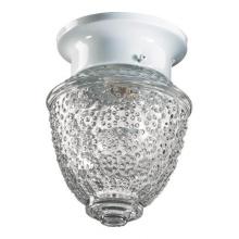  3305-6-6 - 1LT 6" ACORN FIXTURE/WH