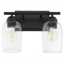  5112-2-59 - Wallinger 2 Light Vanity, Matte Black