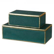  18723 - Karis Emerald Green Boxes S/2