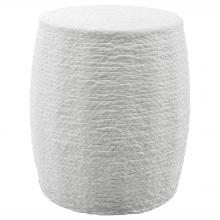  25188 - Uttermost Resort White Accent Stool