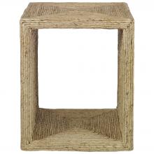  25205 - Uttermost Rora Coastal Woven Side Table