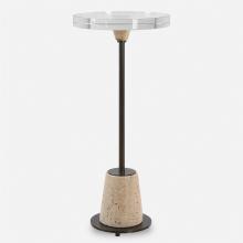  22999 - Uttermost Arthur Crystal Drink Table