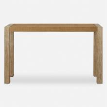  24510 - Uttermost Bentley Grasscloth Console Table