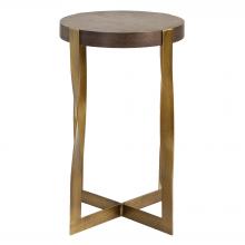  50061 - Uttermost Drew Brass Accent Table