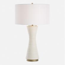  30482 - Uttermost Ridgeline Matte White Table Lamp