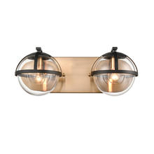  18651/2 - Davenay 16'' Wide 2-Light Vanity Light - Satin Brass