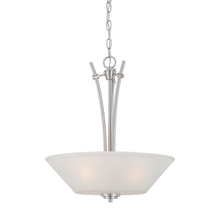  190061217 - Thomas - Pittman 18'' Wide 3-Light Pendant - Brushed Nickel