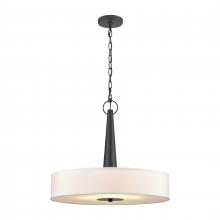  89835/4 - Leo 22'' Wide 4-Light Pendant - Matte Black