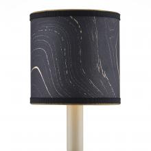  0900-0020 - Marble Black Paper Drum Chande