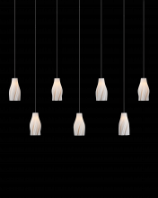  9000-1277 - Posh 7-Light Linear Multi-Drop Pendant