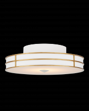  9999-0072 - Fielding White Flush Mount