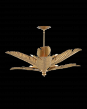  9000-0544 - Tropical Gold Semi-Flush Mount