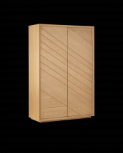  3000-0315 - Margot Natural Oak Storage Cabinet