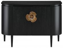  3000-0004 - Briallen Black Demi-Lune Cabinet