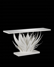  4000-0168 - Agave White Console Table