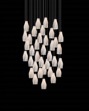  9000-1276 - Posh 36-Light Round Multi-Drop Pendant