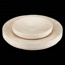  1200-0806 - Grecco Marble Low Bowl Set of