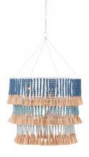  9000-0830 - St. Barts Blue Chandelier