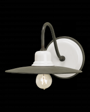  5154 - Eastleigh Gray & White Wall Sconce