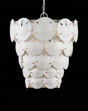  9000-1113 - Tulum White Chandelier