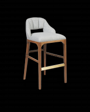  7000-0832 - Inga Bar Stool, Greenlight Powder