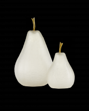  1200-0641 - Glass Pear Set of 2