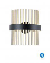  E34201-BKSNSBR - Chimes WiZ-Wall Sconce